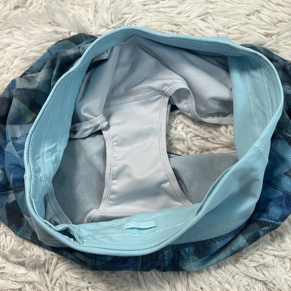 Lululemon Speed Up Short Long *4" Updated Fit City Shadow Alpine White Multi - Picture 4 of 7